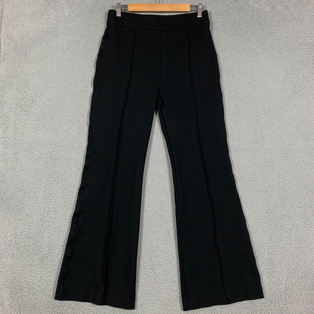 Black Women's Stretch Flare Pants